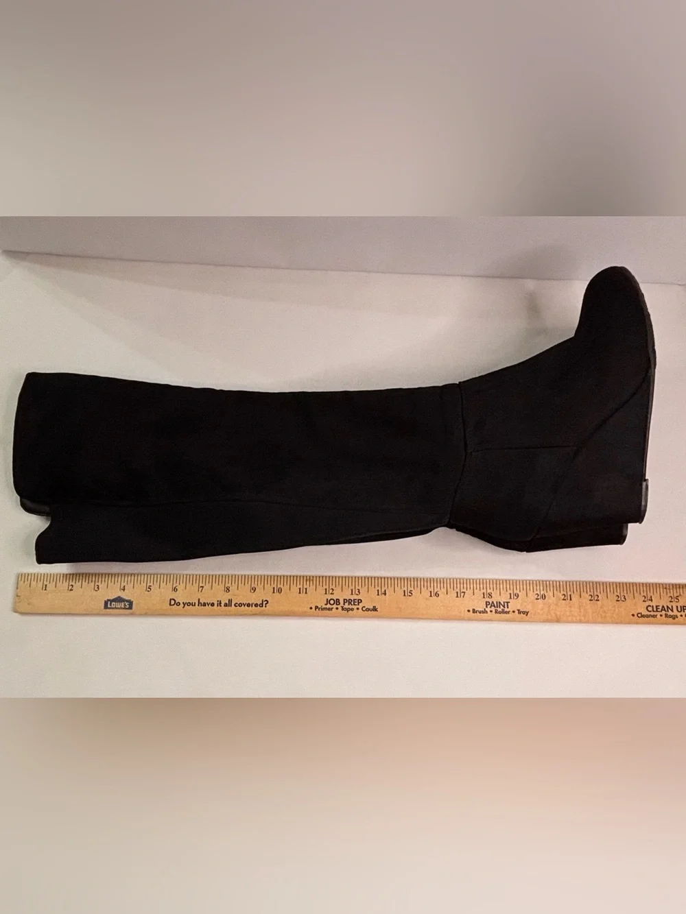 Chinese Laundry Black Over-the-Knee Wedge Boots